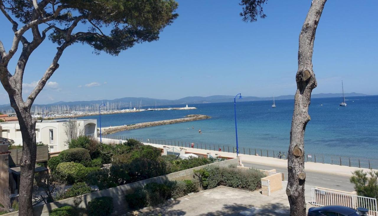 Studio Residence Bona, Vue Hippodrome Et Mer, Clim Hyeres Bagian luar foto